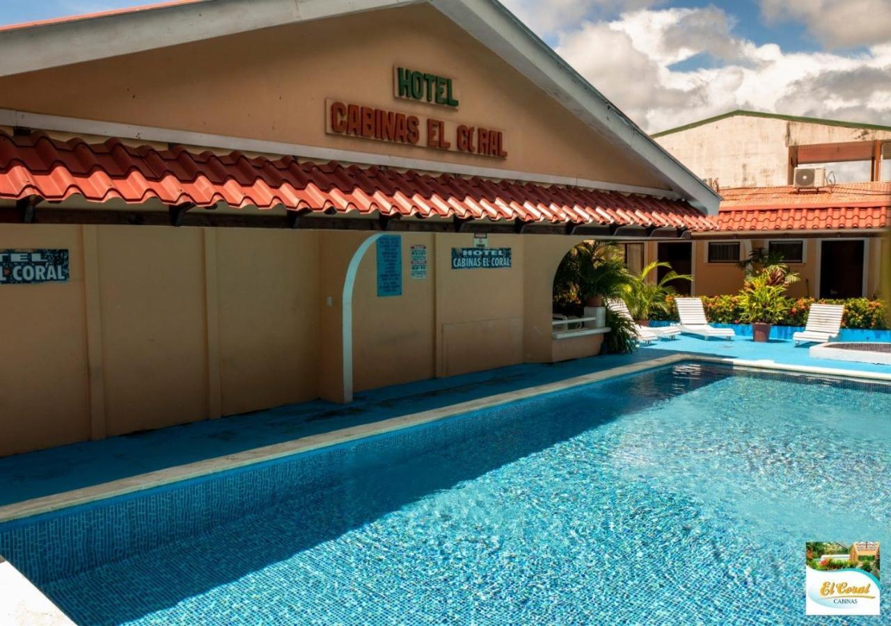 Hotel Y Cabinas El Coral 자코 외부 사진