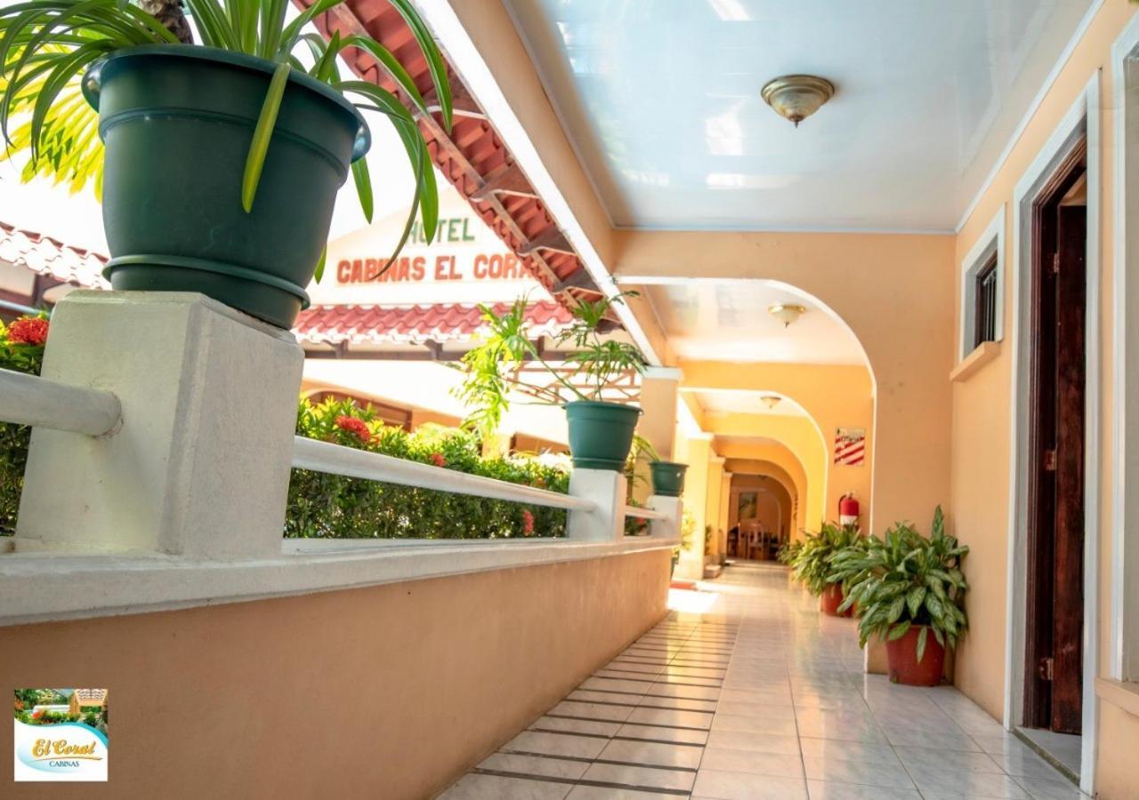 Hotel Y Cabinas El Coral 자코 외부 사진